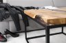 Журнальный столик из эпоксидной смолы и дерева F9120 фото 9